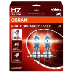 Lampe H7 12V55W für Osram Night Breaker Laser 1590376