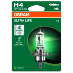 Lampe H4 12V55/60W für OSRAM Ultra Life