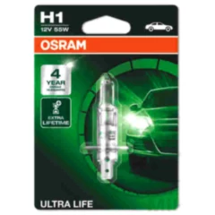 Lampe H1 12V55W 1 Blister Osram Ultra Life Alternative: 1591601 passend für: Kawasaki ZX - 7R, ZXR, ZX - 7RR