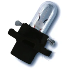 BULB 12V1.2W BX8.4D BASE DEEP BLACK