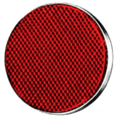 Rückstrahler rund für Motorräder