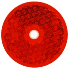 Rückstrahler rund rot ULO