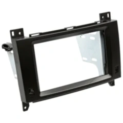 ACV 2-DIN Radioblende schwarz für Mercedes-Benz