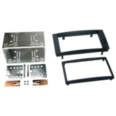 Radioblende 2-DIN schwarz für VW