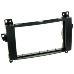 Radioblende 2-DIN für Mercedes A-Klasse/B-Klasse/Vito/Viano schwarz