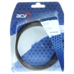 STROMKABEL 10 mm² 1 Meter schwarz