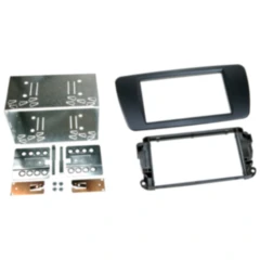 Radioblende 2-DIN schwarz für Seat Ibiza