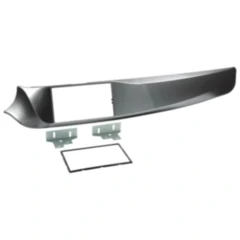 Radioblende 2-DIN für Alfa Guiletta silber
