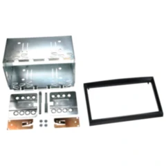 2-DIN Radioblende für Citroen/Fiat/Peugeot/Toyota schwarz