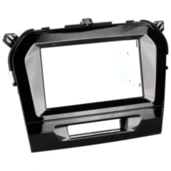 Radioblende 2-DIN schwarz für Suzuki Vitara