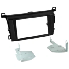 Radioblende 2-DIN für Toyota RAV4 schwarz
