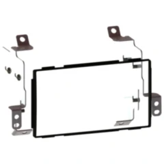 Radioblende 2-DIN für Nissan Note schwarz