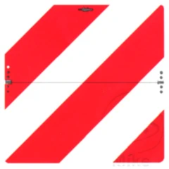 Klappbare Warntafel 423 x 423 mm