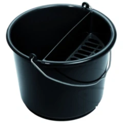 Kundendienst-Eimer schwarz 10L für Werkstatt
