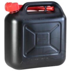 Kraftstoffkanister schwarz 10L für Diesel & Benzin