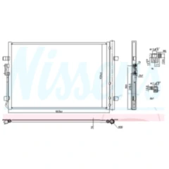 Kondensator mit Trockner für Motorräder MQ