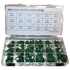 O-Ring Satz 265 Stück für Motorräder