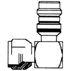 Adapter Retrofit 1/4" Hochdruck für Motorräder