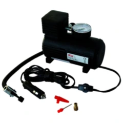 Luftkompressor 12V 18 Bar mit Manometer für Motorräder