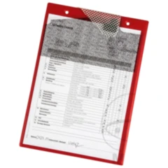 Auftragstasche A4 rot mit Schlüsselfach 10 Stück