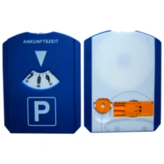 Reifenprofiltiefenmesser mit Parkscheibe und Gummilippe