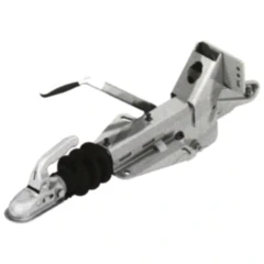 Auflaufeinrichtung mit Stützradkonsole für V-Deichsel