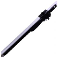 Klemmbalken mit Gummifüßen für Alu-Rohre 42 mm / LG1300-1670MM