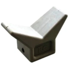 Bugstütze Boot 120 Grad grau für Motorräder