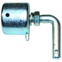 Endstück mit Zapfen für Pferdeanhänger