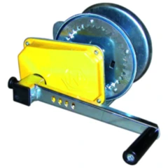 Seilwinde mit Abrollautomatik und Bremse 900 kg