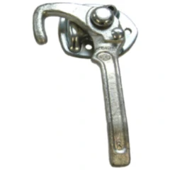 Winkelverschluss für Motorräder mit Druckknopfsicherung