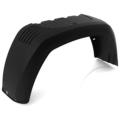 Kotflügel Kunststoff für Anhänger H380 B240 S800