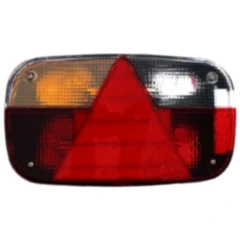 Heckleuchte 8P Multipoint III für Anhänger links mit Kennzeichen-, Rückfahr- und Nebelschlussleuchte