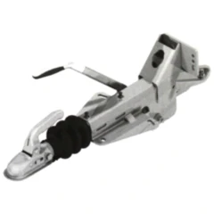 Auflaufeinrichtung Knott KF13E mit Stützrad-Konsole