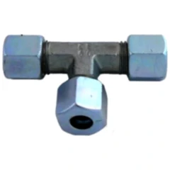 T-Verschraubung 8 mm aus Stahl