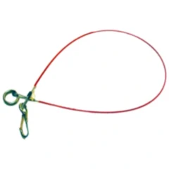 Abreißseil 1800 mm mit Haken und Ring für Motorräder