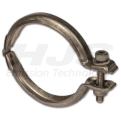 HJS Edelstahl Klemmschelle für BMW Modelle ab Bj. 2009