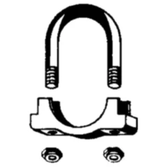 Auspuffschelle 47 mm für PKW/NKW