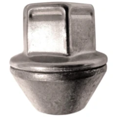 Radmutter M12 x 1,5 Kegelbund 19 mm silber für Alufelgen