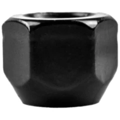 Radmutter M12 x 1.5 Kegelbund 21 schwarz für Motorräder