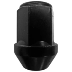 Radmutter M12 x 1.5 Kegelbund 19 schwarz für verschiedene Motorradmarken