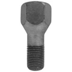 Radschraube M14x1,5x28 Kegelbund 24mm silber für Motorräder