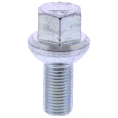 Radschraube M14X1.5X25 Kugelbund 19 silber für Motorräder