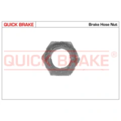 Halter für Bremsschlauch M10 x 1 passend für Volvo 240