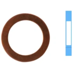 Dichtring OELABLASSS ID BLI für Motorräder, 2 Stück