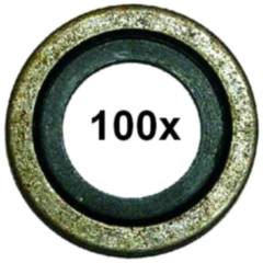 Dichtring Stahl 16x24x1.5 Packung 100 Stück für Ford