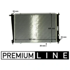 Kühler ID MQ 8563572 für Motorräder