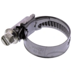 Gewindeschelle W4 für Motorräder 16-25 mm Bandbreite 9