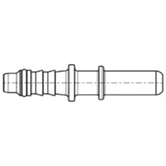 DOPPELSTUTZEN 10 mm S3/8 für Motorräder