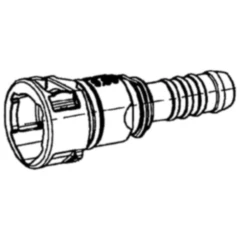 Gerader SAE Stecker 7.89-8 für Motorradersatzteile, Packung 3 Stück